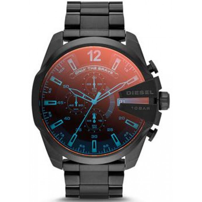 fashion наручные мужские часы DIESEL DZ4318. Коллекция Mega Chief W147778