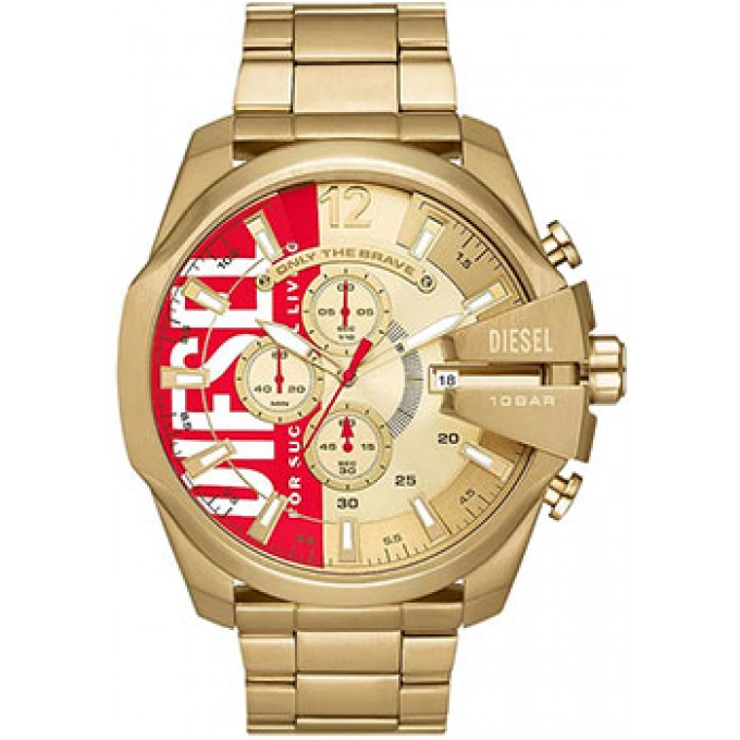 fashion наручные мужские часы DIESEL DZ4642. Коллекция Mega Chief W241566
