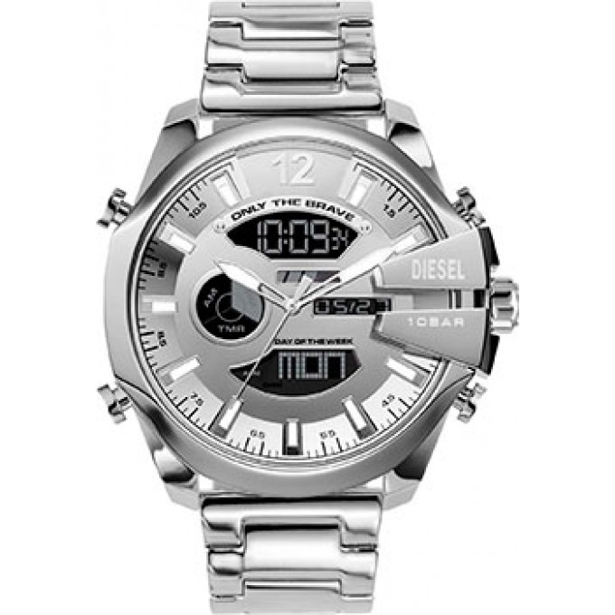 fashion наручные мужские часы DIESEL DZ4648. Коллекция Mega Chief W241572