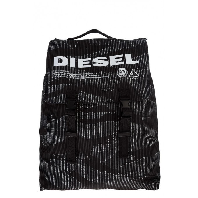 Рюкзак мужской DIESEL X05886 полоска,серый,черный X05886 P2893 H7841