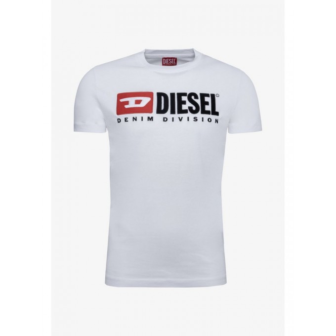 Футболка унисекс DIESEL DI122O0KG белая M ZALDI122O0KG-A11000M000